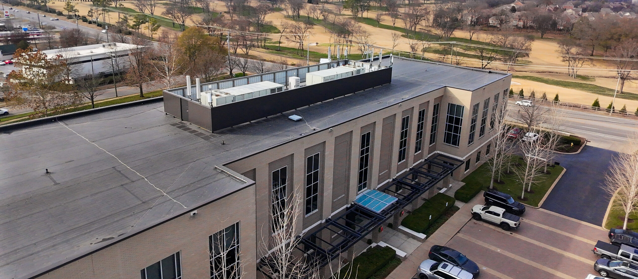 Commercial Flat Roof Systems background image