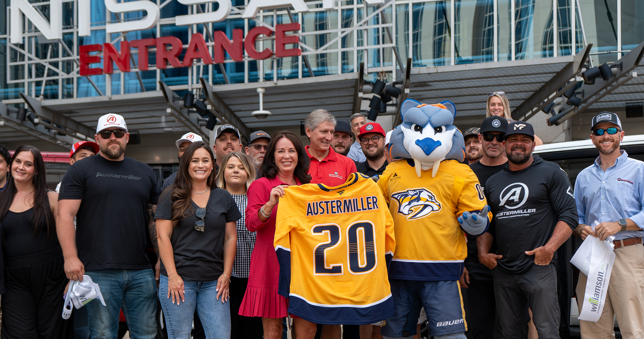 Predators Partnership background image