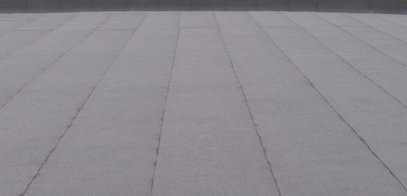 Flat roof example